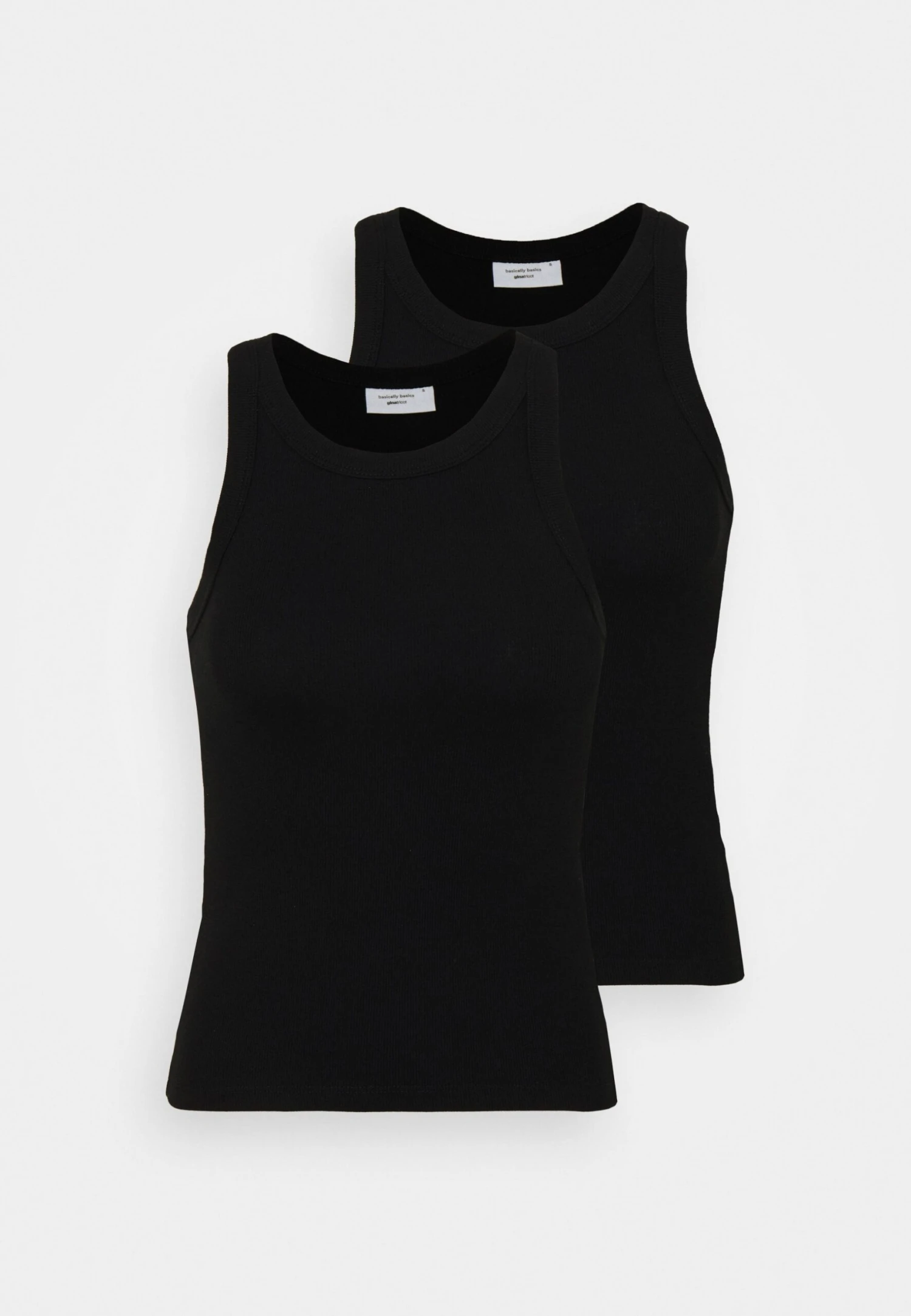 Gina Tricot Nova Tank 2 Pack - Débardeur - Black 3 Gina Tricot Nova Tank 2 Pack - Débardeur - Black