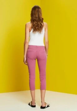 ESPRIT Capri - Short En Jean - Dark Pink -Stradivarius Soldes e072c184eec14370af647938009a13e2