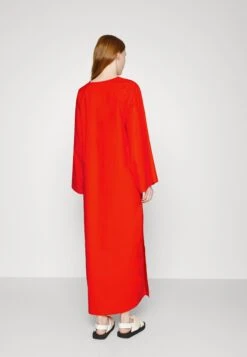 By Malene Birger Kayia - Robe Longue - Orange -Stradivarius Soldes e08a94b4f99240b687160b4c5bc120b3