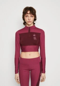Nike Sportswear T-Shirt À Manches Longues - Rosewood/Night Maroon