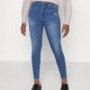 Vero Moda Petite Vmsophia Skinny - Jeans Skinny - Medium Blue Denim -Stradivarius Soldes e40feb65dd3145af95e243081ee96449
