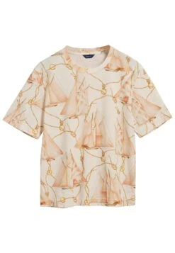 Gant Sailing - T-Shirt Imprimé - Cream -Stradivarius Soldes e78e353583ea44cf9c33a83978311b44