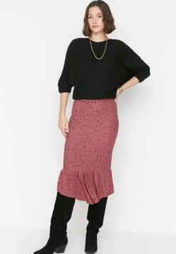 Trendyol Jupe Crayon - Purple