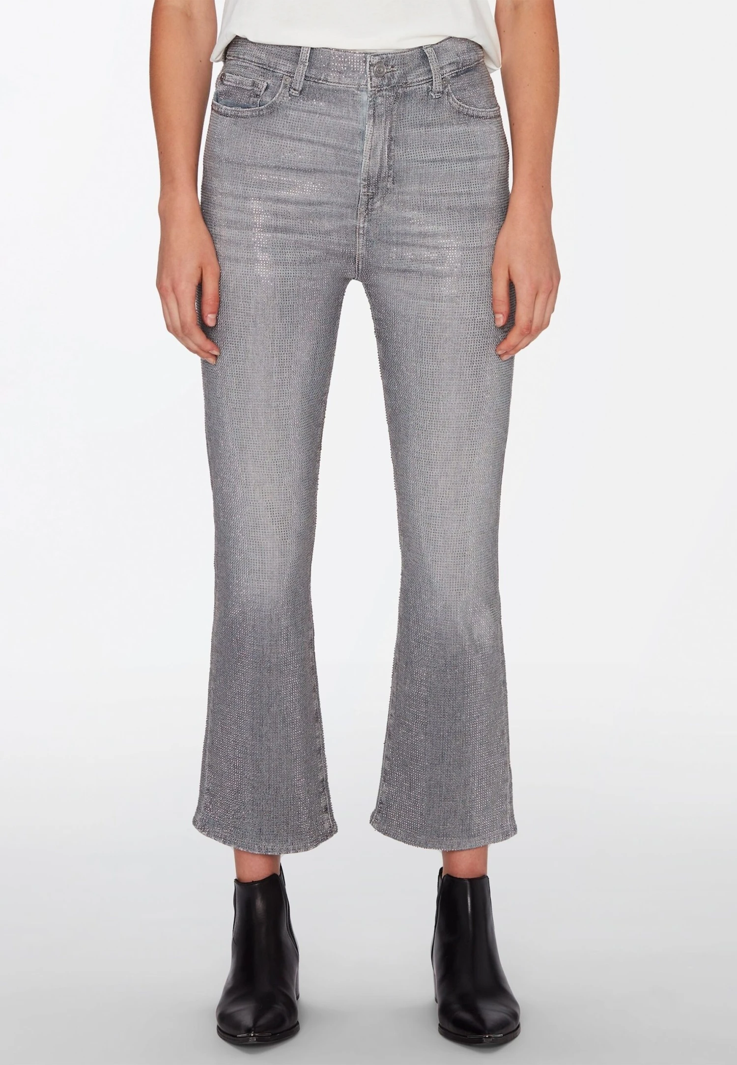 7 For All Mankind Kick - Jean Bootcut - Grey 3 7 For All Mankind Kick - Jean Bootcut - Grey