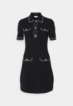 MICHAEL Michael Kors Eco Pop Button - Robe Pull - Black 12 MICHAEL Michael Kors Eco Pop Button - Robe Pull - Black -Stradivarius Soldes e9b31a4438b74cf6a63e80a25af9b61b