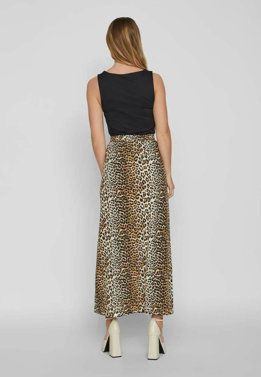 Vila Basic - Jupe Longue - Beige 5 Vila Basic - Jupe Longue - Beige – Image 3