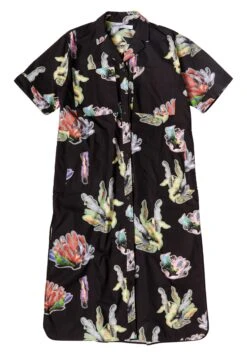 Coral Print - Robe Chemise - Coral Multi Dark Grey -Stradivarius Soldes f05a8d54b7674a09a6cd15a67109592a