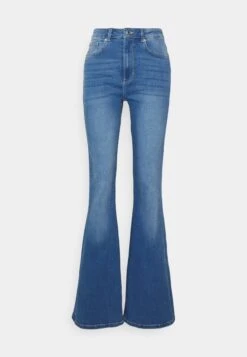 Vero Moda Tall Vmselina Flared - Jean Slim - Medium Blue Denim -Stradivarius Soldes f11cded510504070854eb04976fcf227