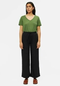Object Objtessi S/S V-Neck Noos - T-Shirt Basique - Vineyard Green -Stradivarius Soldes f16c22ae7ff844319ac58836191bf19b