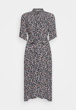 ESPRIT Dress Midi Print - Robe Chemise - Black