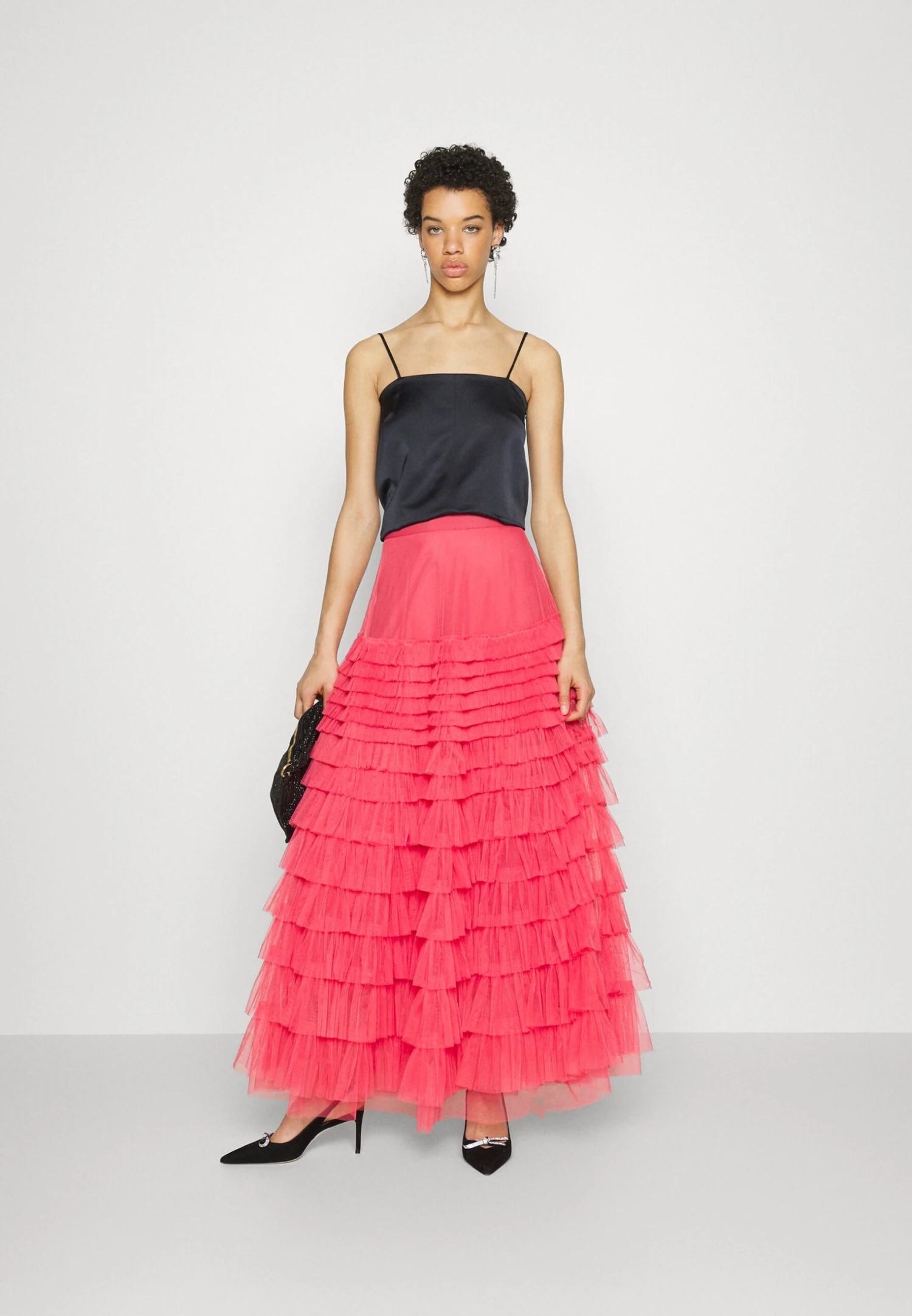 TWINSET Skirt - Jupe Longue - Holly Berry 4 TWINSET Skirt - Jupe Longue - Holly Berry – Image 2