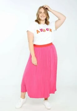 Langer, Unifarbener Mit Farbigem Gürtel - Jupe Plissée - Fushia 13 Langer, Unifarbener Mit Farbigem Gürtel - Jupe Plissée - Fushia -Stradivarius Soldes f4fb2e1325884b139ec19ab13133697a