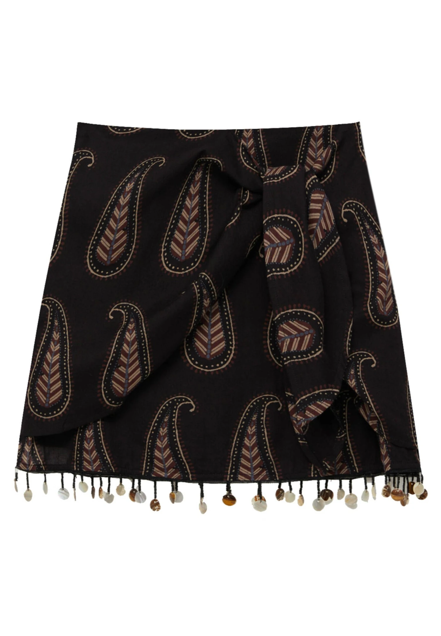 PULL & BEAR Mirrored - Jupe Trapèze - Black 8 PULL & BEAR Mirrored - Jupe Trapèze - Black – Image 6