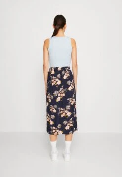 Vila Violivia Wrap Midi Skirt - Jupe Portefeuille - Patriot Blue -Stradivarius Soldes f5f9195b5e76467e87c80fcfa0227118