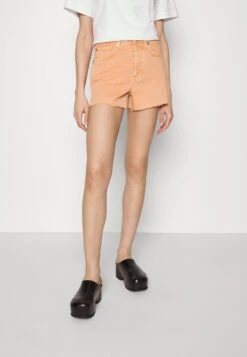 7 For All Mankind Easy Ruby Colman - Short En Jean - Orange