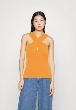 Vero Moda Vmgloria Cross Over Strap - Débardeur - Radiant Yellow