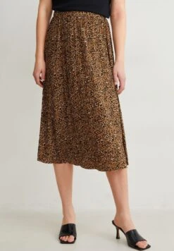 Jupe Plissée - Brown