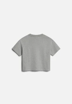 Napapijri Box Cropped - T-Shirt Imprimé - Medium Grey Melange -Stradivarius Soldes f9ef687198264375bac2723ba722455b