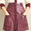 Staud Paper Skirt - Minijupe - Plum -Stradivarius Soldes faa79a03b4f34ce9babd0f49f2e4d863