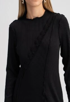 Seam Detailed - Robe Longue - Black -Stradivarius Soldes fd427ad135ab4ce0850b0a5df3fee8ad