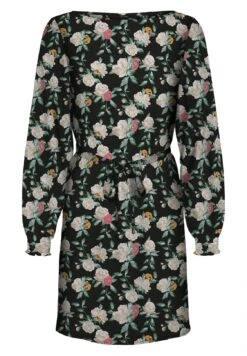 Vero Moda Vmnya Catch Smock Short Dress - Robe De Jour - Black/Neel