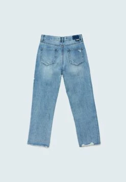 Stradivarius Cropped - Jean Droit - Light Blue -Stradivarius Soldes ff6e071ac8e349009bfd79356b842c10