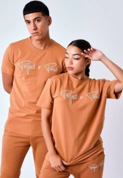 T-Shirt Imprimé - Camel