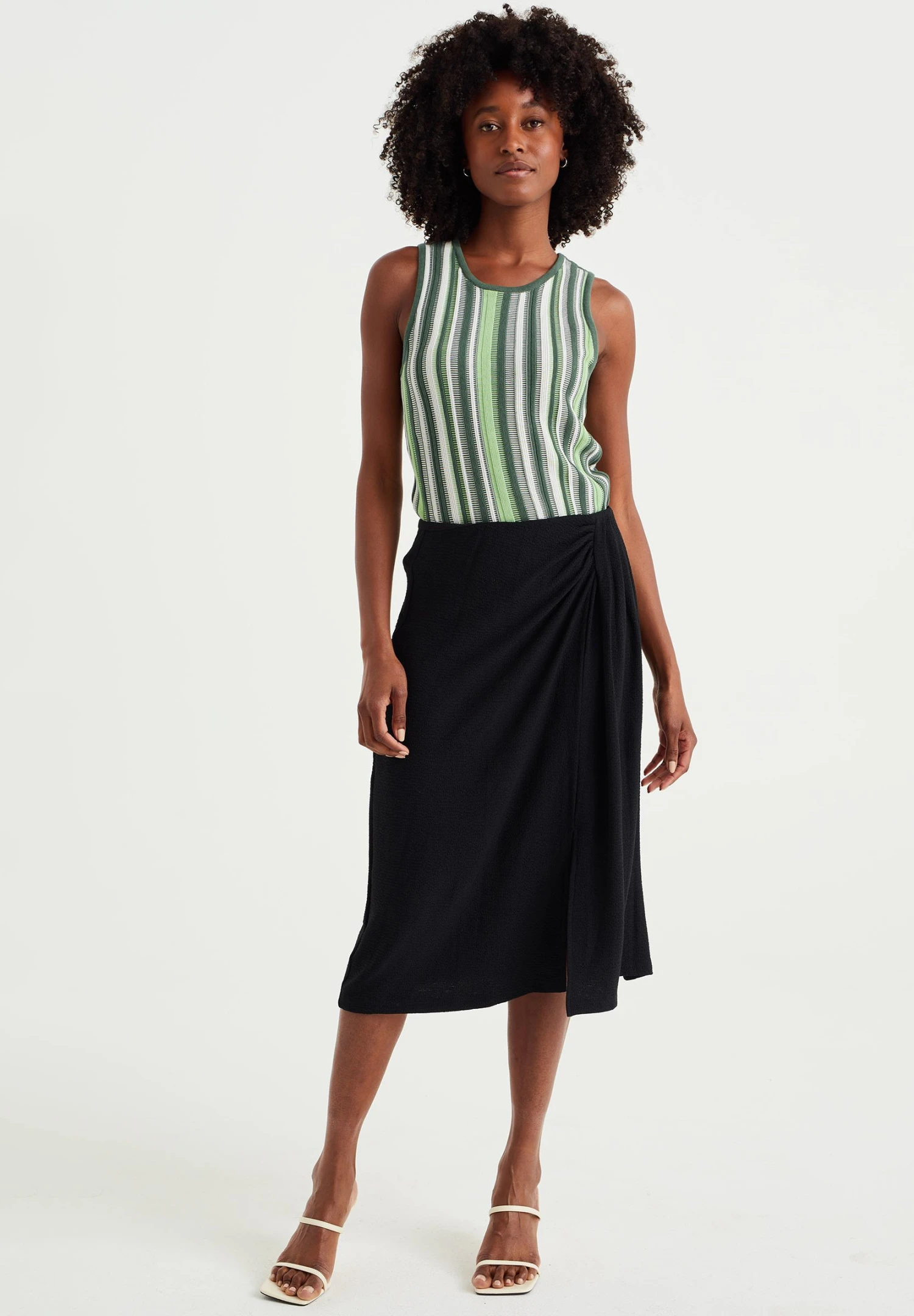 WE FASHION Jupe Trapèze - Black 4 WE FASHION Jupe Trapèze - Black – Image 2